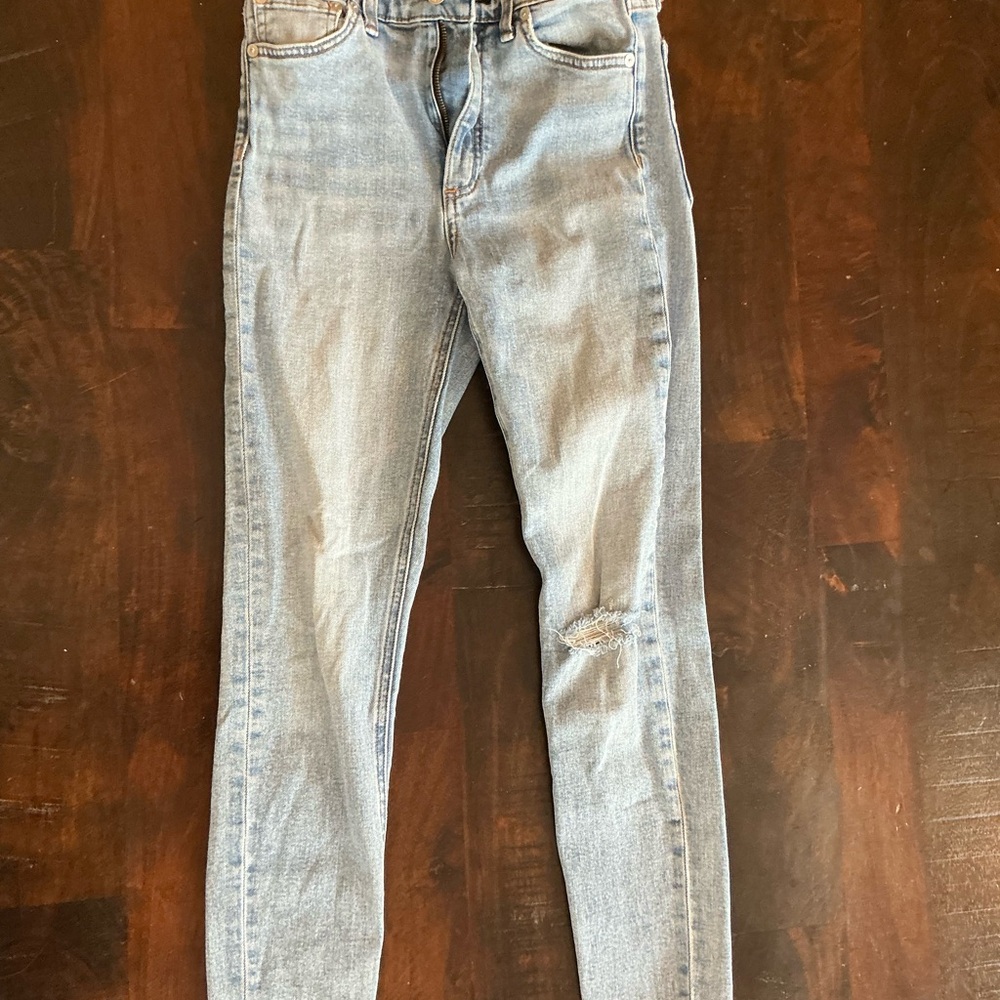 Rag & Bone Light Blue Skinny Jeans